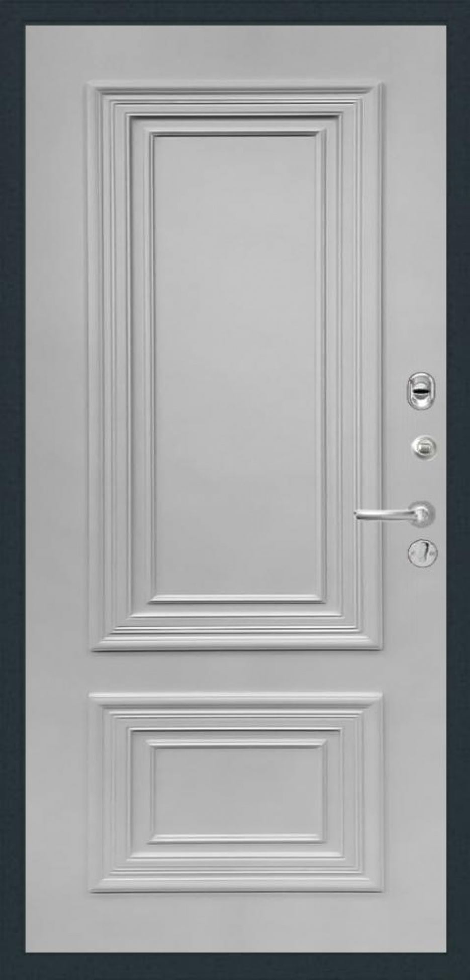 Входная дверь Regidoors Президент X7 Престиж, Цвет "RAL 7047 (светло серый)"